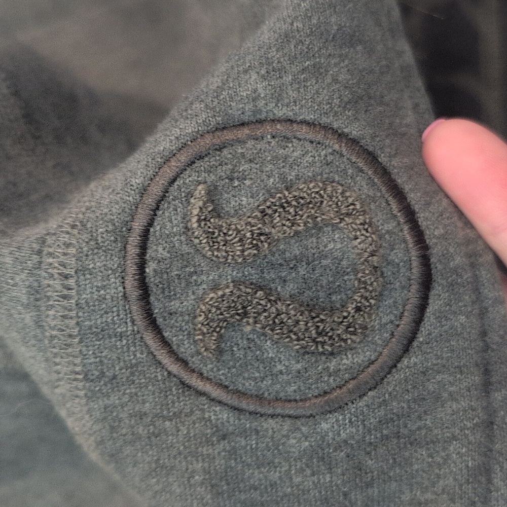 Lululemon Vintage Grey With Inner floral Pattern Scuba Hoodie - Picture 7 of 10